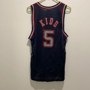 Jason Kidd #5 New Jersey Nets jersey